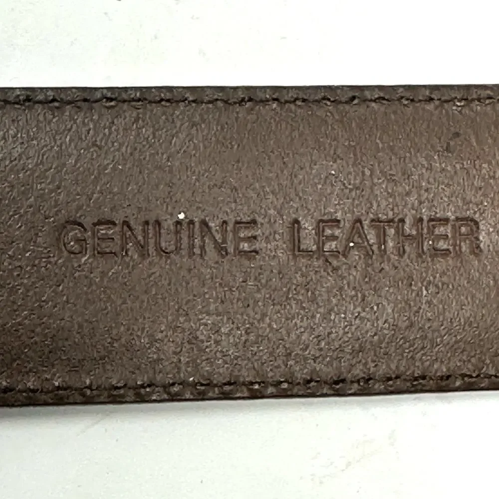 Chaps Ralph Lauren Leather Belt Brown Size 36